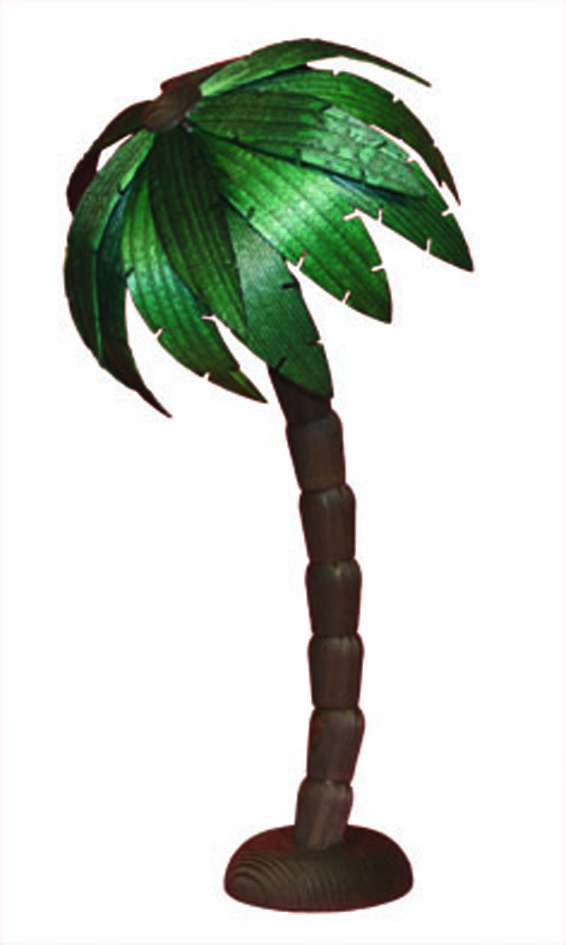 Palme gebeizt, ca. 25 cm