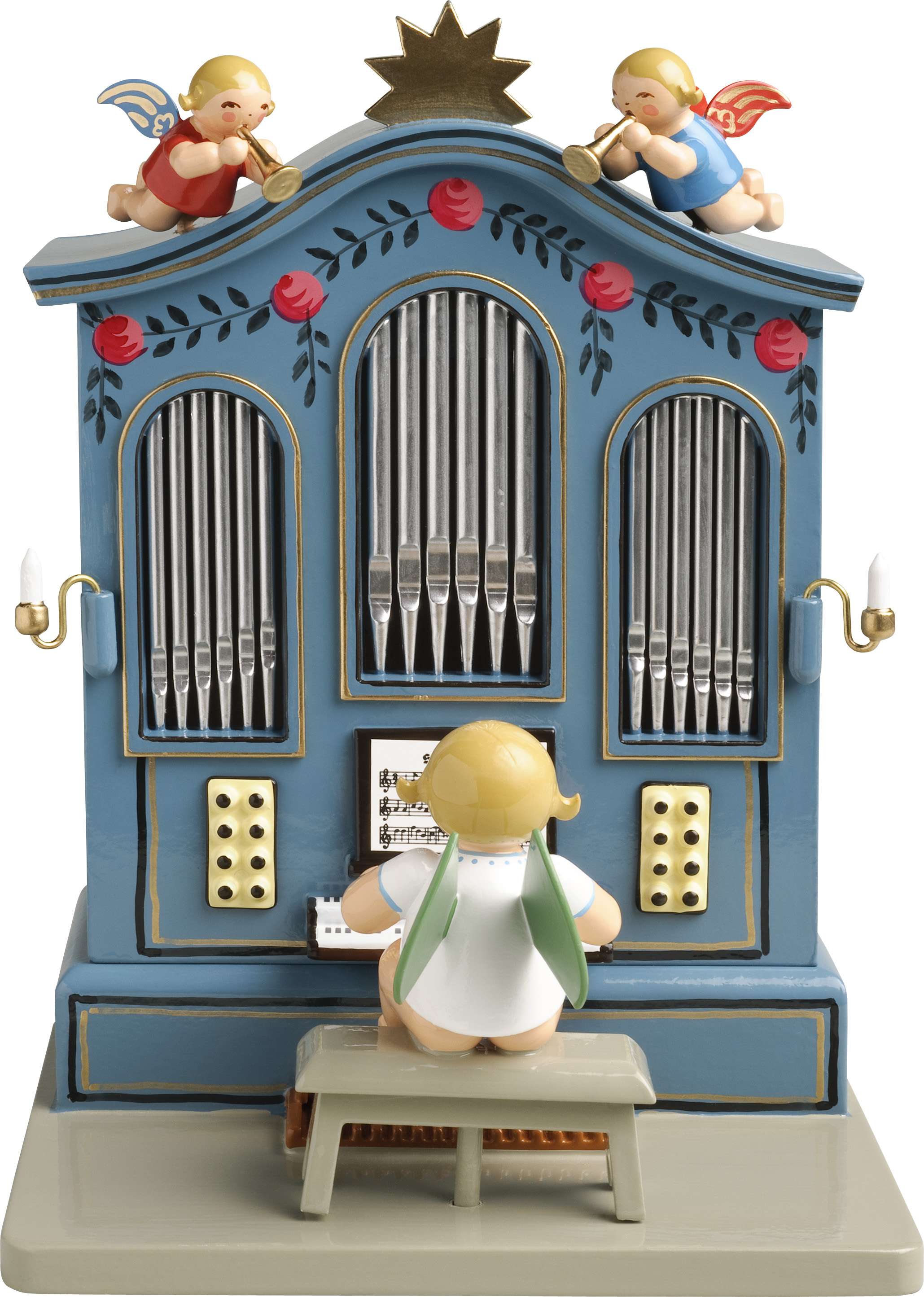 Orgel, Melodie: O du fröhliche (36-stimmiges Musikwerk)