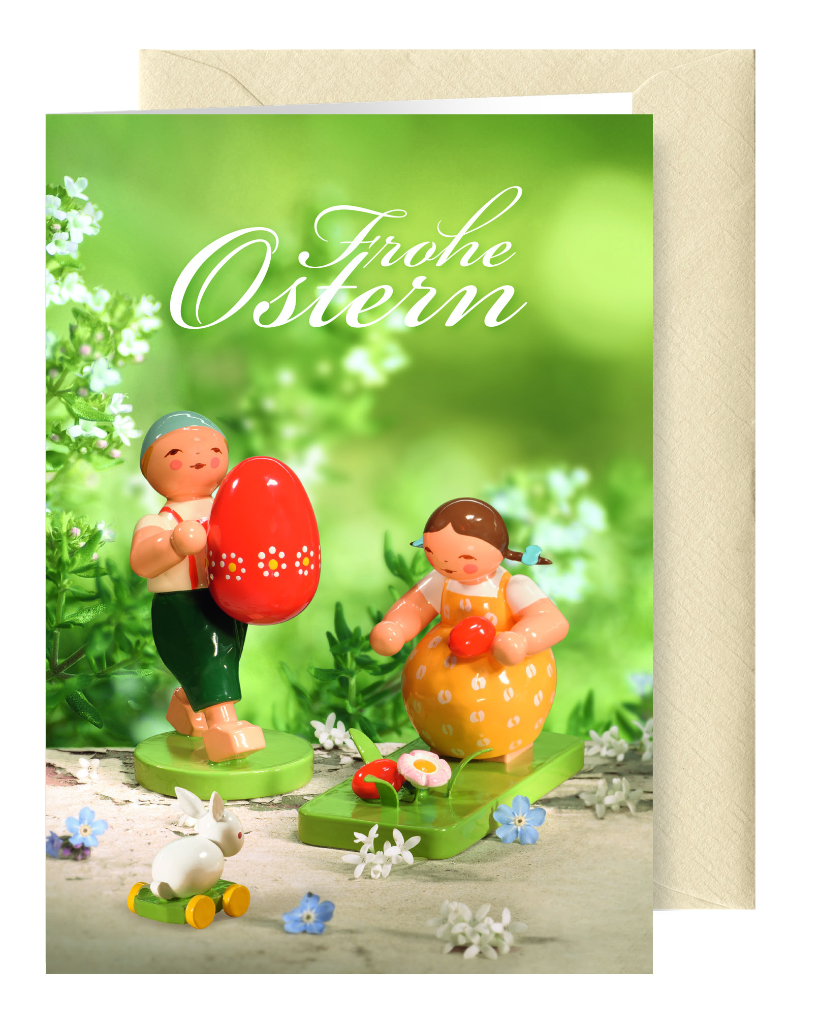 Grußkarte "Ostern", mit Briefumschlag