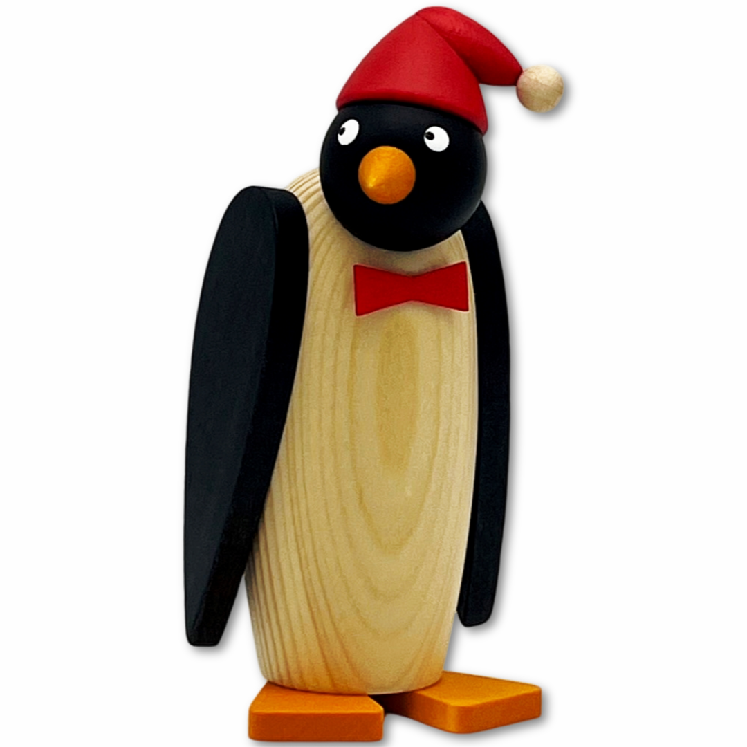 Pinguin mit roter Zipfelmütze